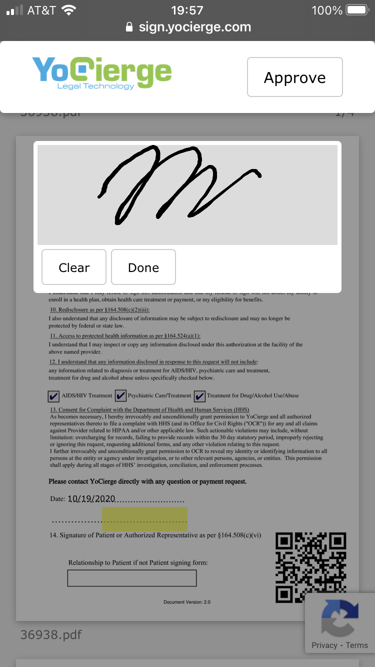 YoSign on Mobil Devices